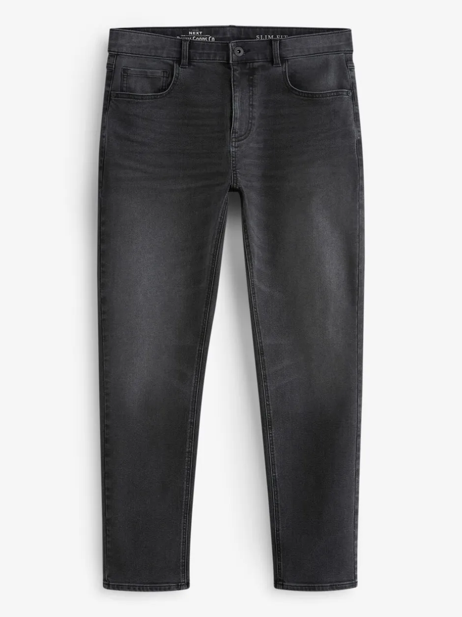 Jeans*Next Grijs Gewassen - Musthave stretchjeans