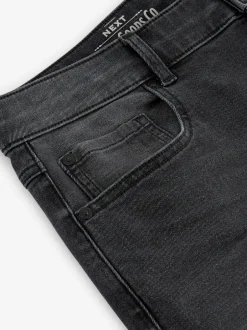 Jeans*Next - Straight-fit Essential stretchy jeans met rechte pasvorm Grijs Gewassen