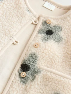 Tops|Sets En Combisets*Next - Babyset van top met Lange mouwen en Leggings met Bodywarmer 3 -delig (0mnd -2jr) Grijs met bloemen