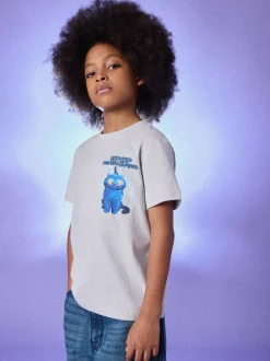 T-Shirts|Tops|Next - KPOP Demon Hunters T-Shirt (6-16yrs) Grijs met print aan de achterkant