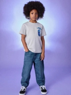 T-Shirts|Tops|Next - KPOP Demon Hunters T-Shirt (6-16yrs) Grijs met print aan de achterkant
