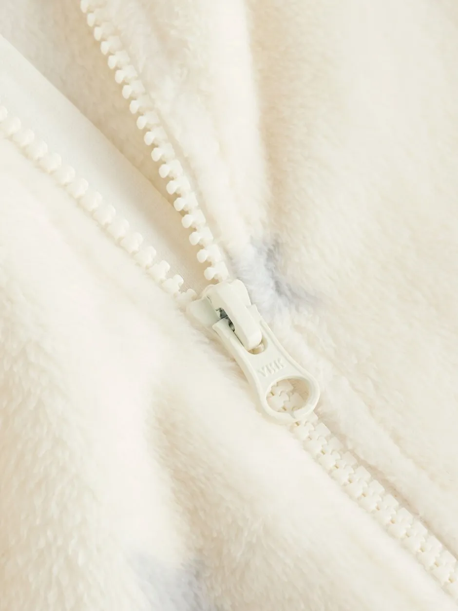 Babypakjes En Babypyjama's|Next - Fleece babypyjama Grijs met sterren