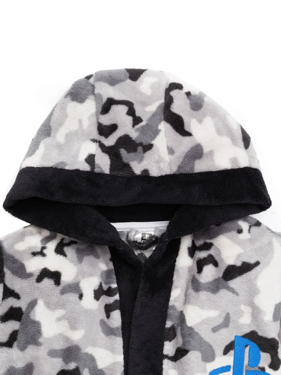 Kamerjassen|Vanilla Underground Grijs Playstation™ - - Uniseks fleece kamerjas voor kinderen