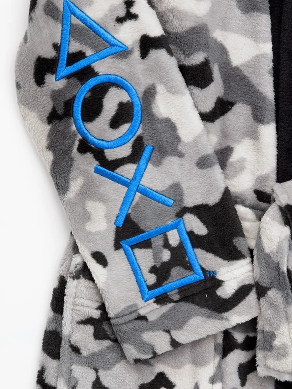 Kamerjassen|Vanilla Underground Grijs Playstation™ - - Uniseks fleece kamerjas voor kinderen