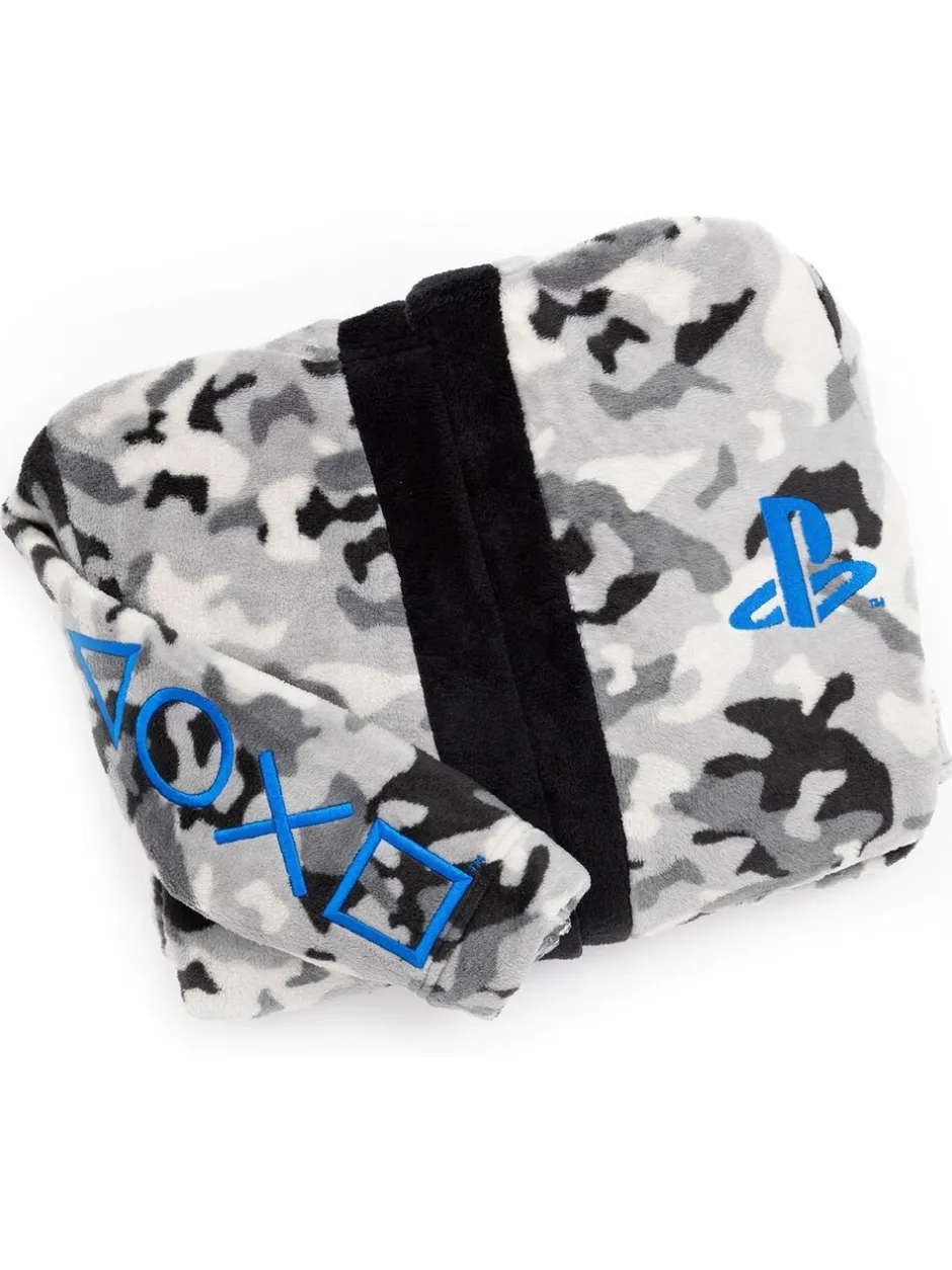 Kamerjassen|Vanilla Underground Grijs Playstation™ - - Uniseks fleece kamerjas voor kinderen