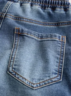 Jeans*Next Grijs/blauw - Cargobroeken met elastische taille 2 pak (3-16jaar)