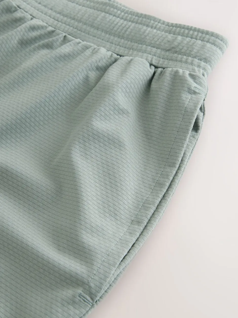 Shorts*Next - Active Gym trainingsshort met textuur Grijs-groen