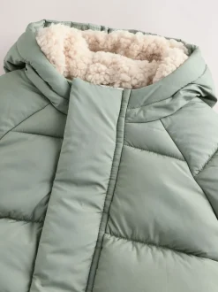 Jassen, Jacks En Kinderwagenpakjes|Jassen En Jacks*Next - Baby pufferjack (0mnd -2jr) Grijs-groen