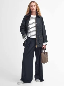 Jassen En Jacks|Barbour - ® Modern Beadnell Wax Jacket Grijs-groen