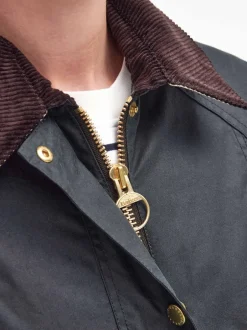 Jassen En Jacks|Barbour - ® Modern Beadnell Wax Jacket Grijs-groen