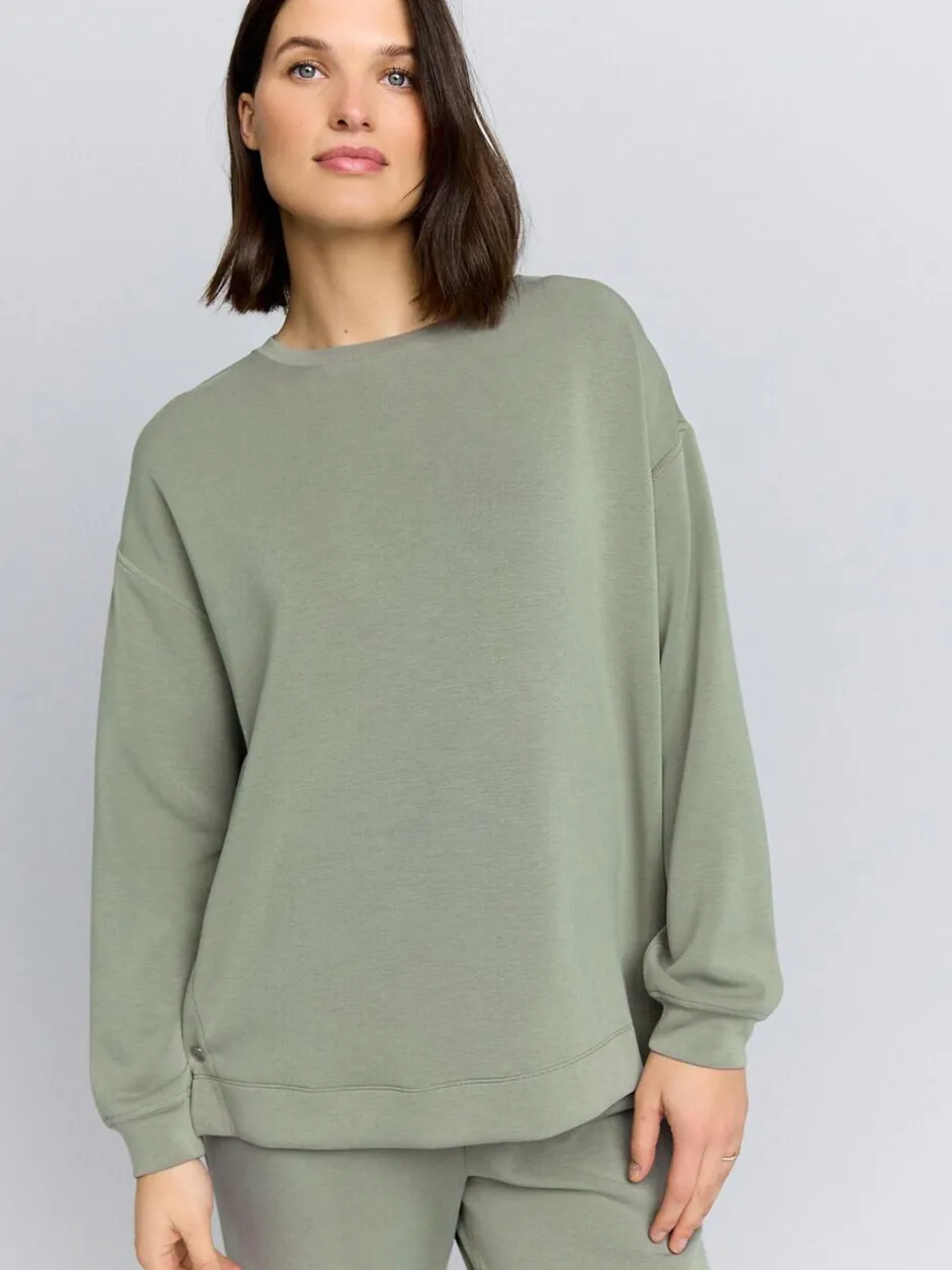 Hoody's En Sweatshirts|Moederschap*Next Grijs-groen - Borstvoedingstop