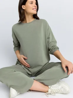 Hoody's En Sweatshirts|Moederschap*Next Grijs-groen - Borstvoedingstop