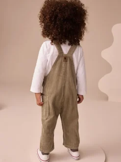 Rompertjes En Tuinbroeken|Sets En Outfits|Next - Corduroy tuinbroek (3 mnd - 7 jr) Grijs-groen