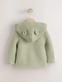 Truien En Breisels*Next Grijs-groen - Gebreid babyvest (0 mnd- 2 jr)