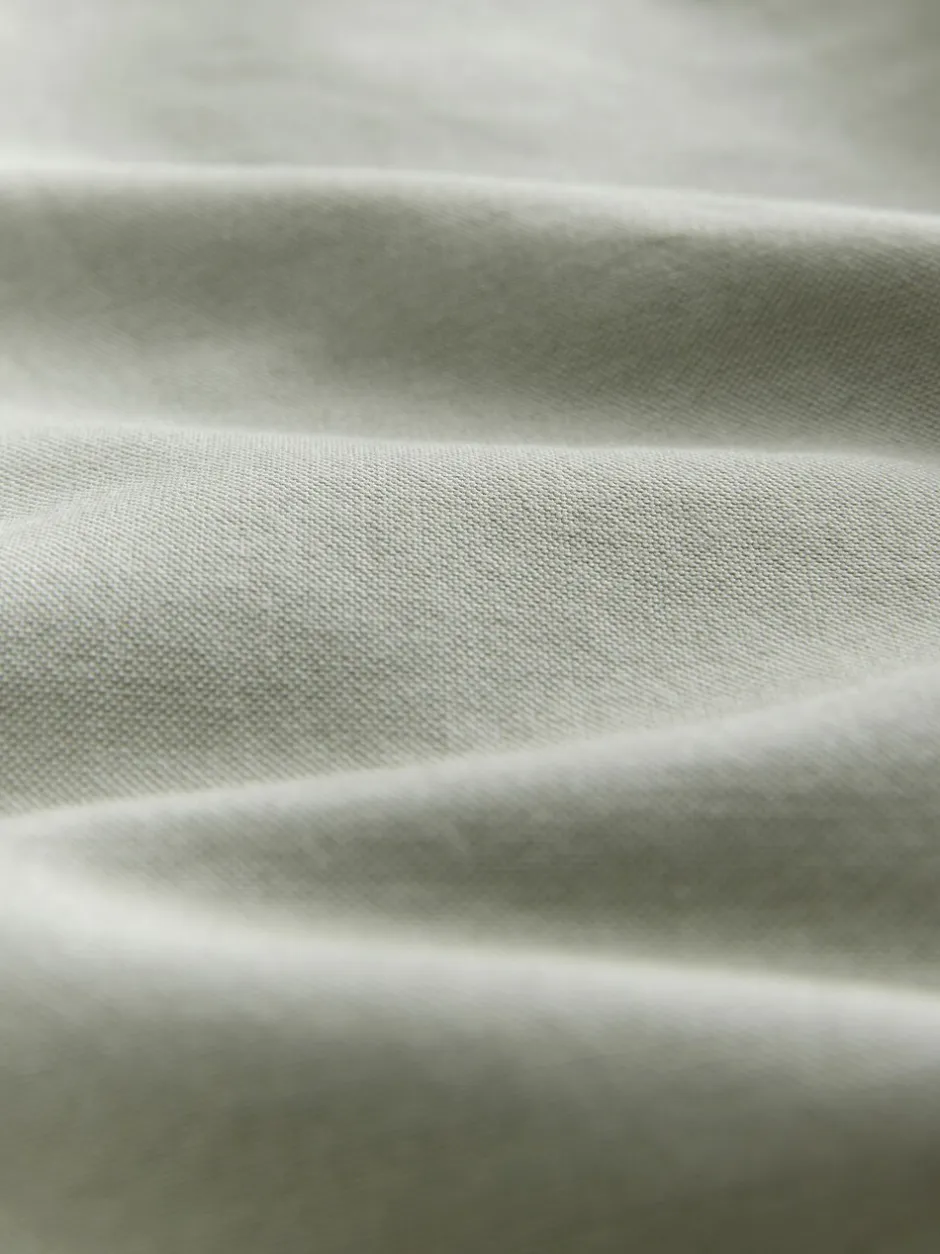 Shirts|Next Grijs-groen - Normale Pasvorm - Oxford-hemd met lange mouwen
