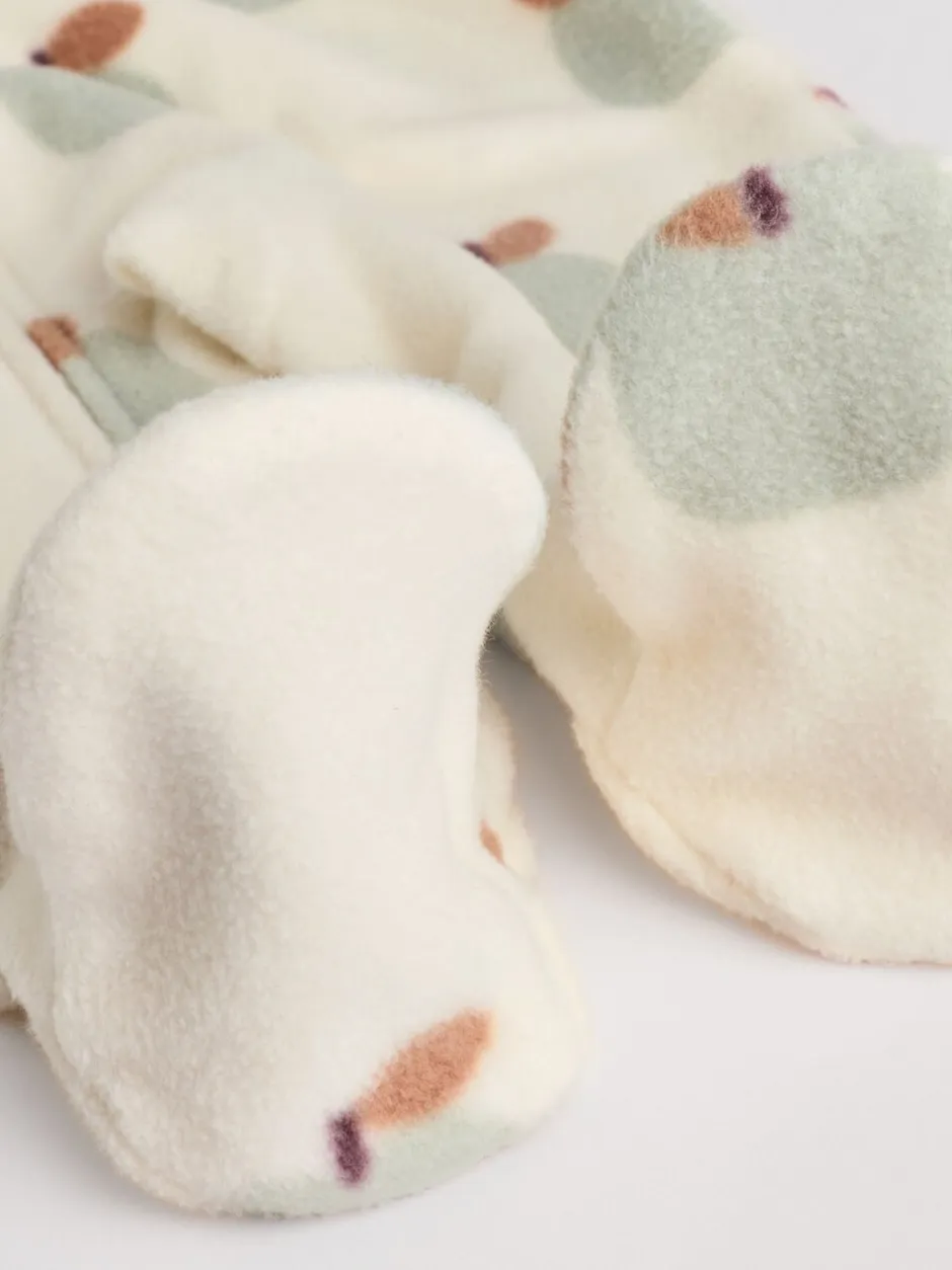 Multipacks|Babypakjes En Babypyjama's*Next - Set van 2 baby-onesies van microfleece met tweewegrits Grijs-groen