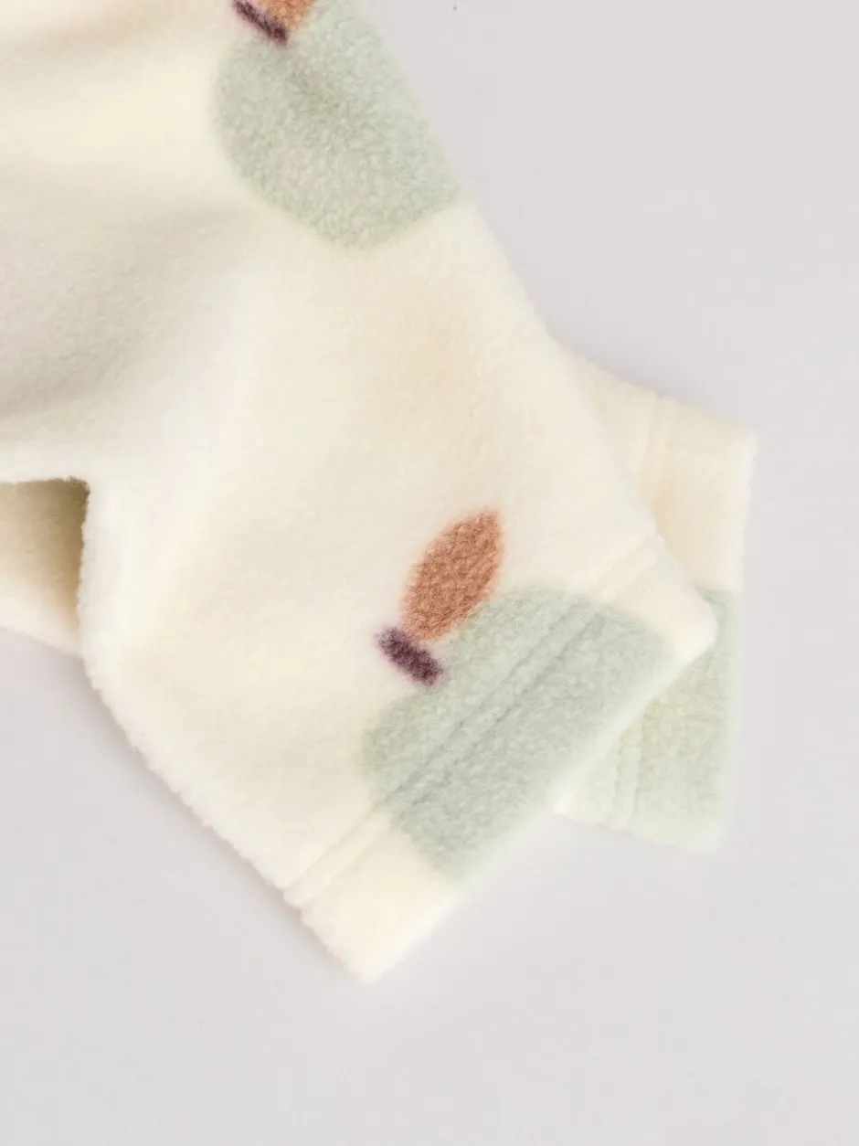 Multipacks|Babypakjes En Babypyjama's*Next - Set van 2 baby-onesies van microfleece met tweewegrits Grijs-groen