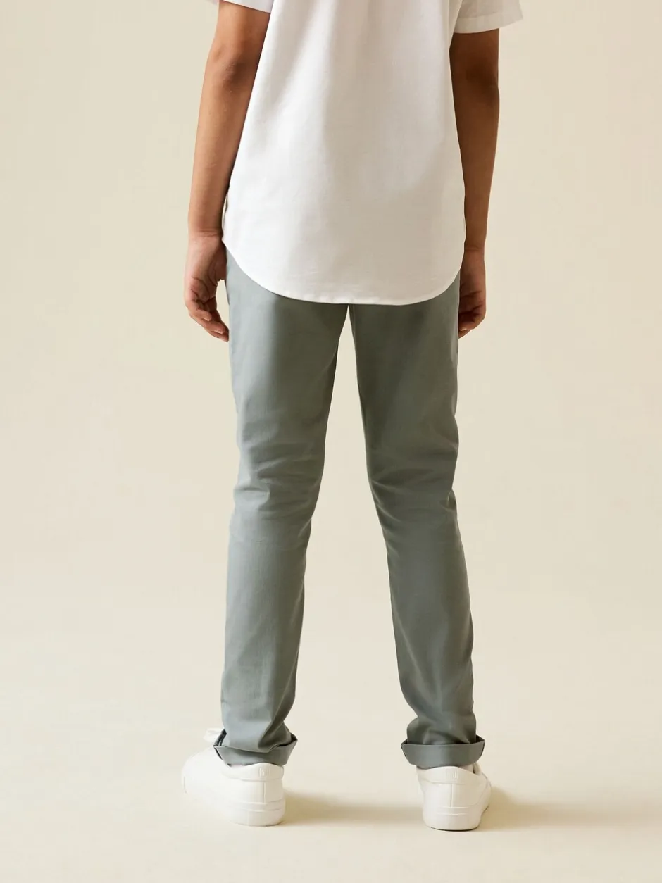 Broeken En Chino's*Next Grijs-groen - Stretchy chino's (3-17jr)