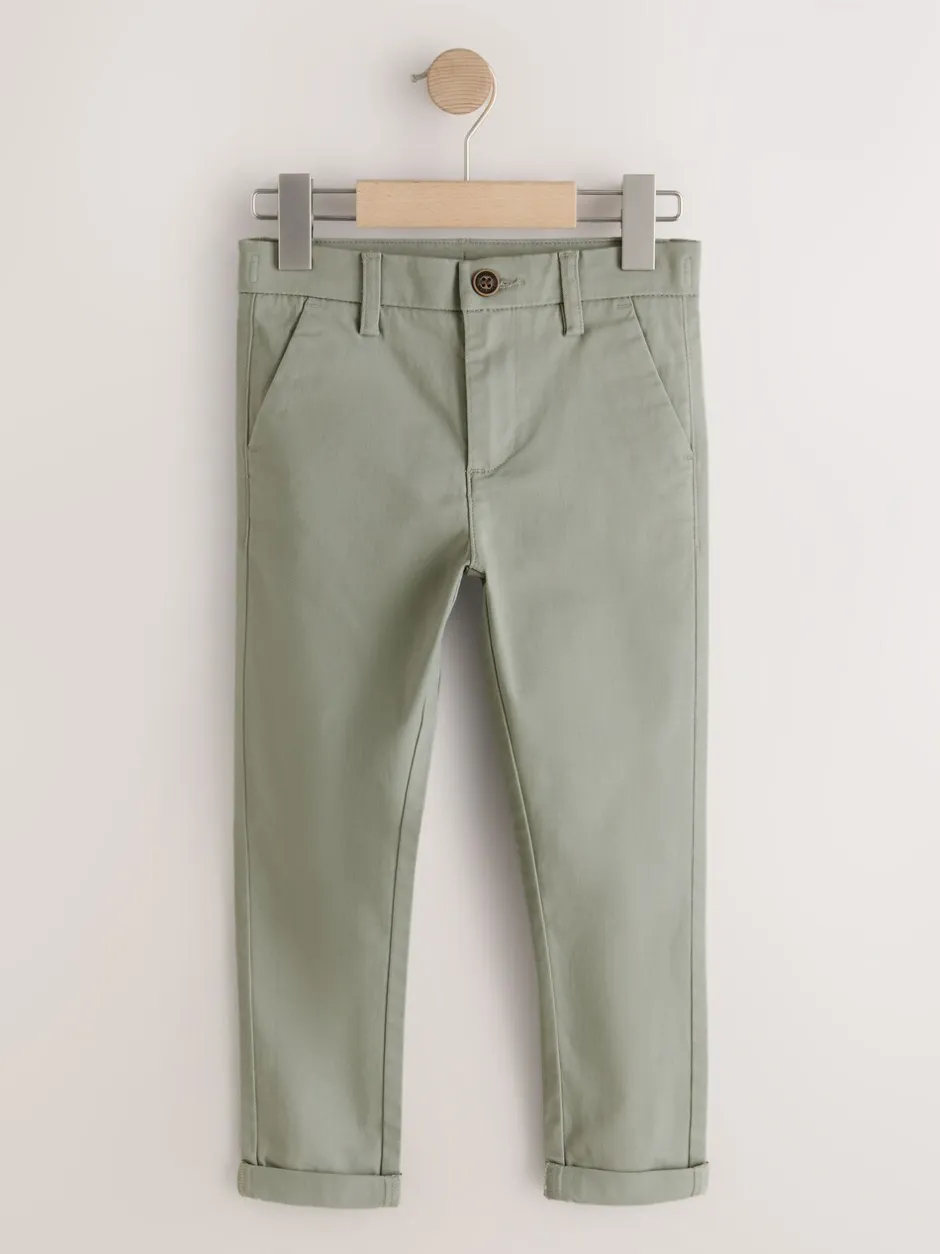 Broeken En Chino's*Next Grijs-groen - Stretchy chino's (3-17jr)