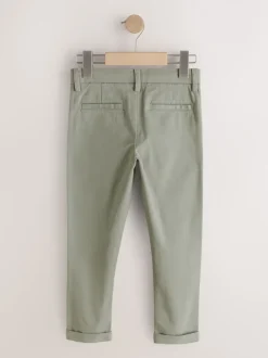 Broeken En Chino's*Next Grijs-groen - Stretchy chino's (3-17jr)