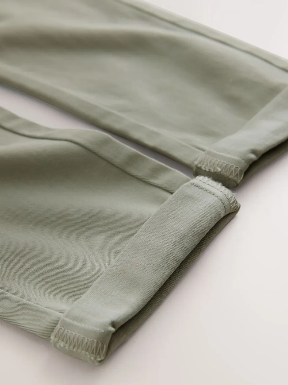 Broeken En Chino's*Next Grijs-groen - Stretchy chino's (3-17jr)