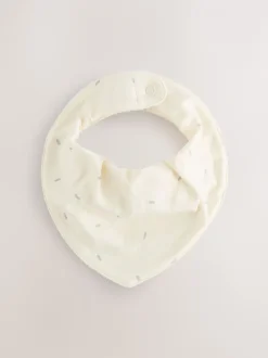 Slabbetjes*Next - Verpakking met 5 babyslabbetjes Grijs-groen