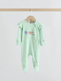 Babypakjes En Babypyjama's|Next Grijs-groen - 2-weg slaappakjes met ritssluiting, set van 3 (0-2jr)