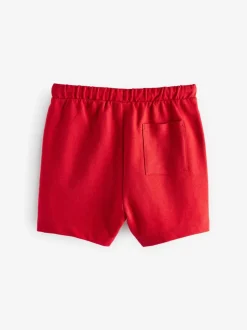 Shorts|Shorts|Next - Verpakking van 5 jersey shorts (3mnd -7jr) Grijs/marineblauw/rood