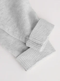 Truien En Breisels|Gebreide Kleding|Next Grijs/wit - Grijs en wit 2pk gebreid babyvestje