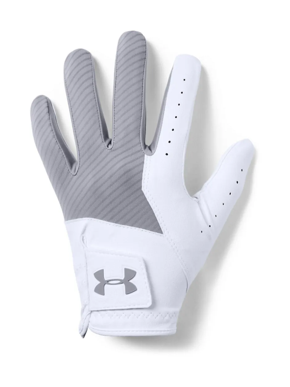 Mutsen, Sjaals En Handschoenen|Mutsen, Handschoenen En Sjaals|Under Armour - Golf Medal handschoenen Grijs/wit