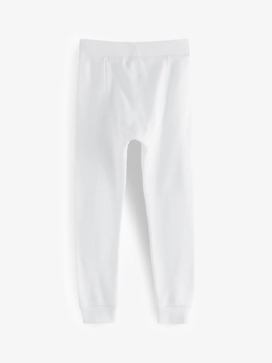 Ondergoed|Nachtkleding En Pyjama's|Next Grijs/wit - Verpakking van 2 thermische leggings (2-16 jr)