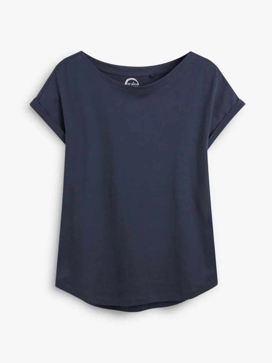 Tops En T-Shirts|Next - Set van 5 T-shirts met kapmouwtjes Grijs/wit/zwart/marineblauw/kakigroen