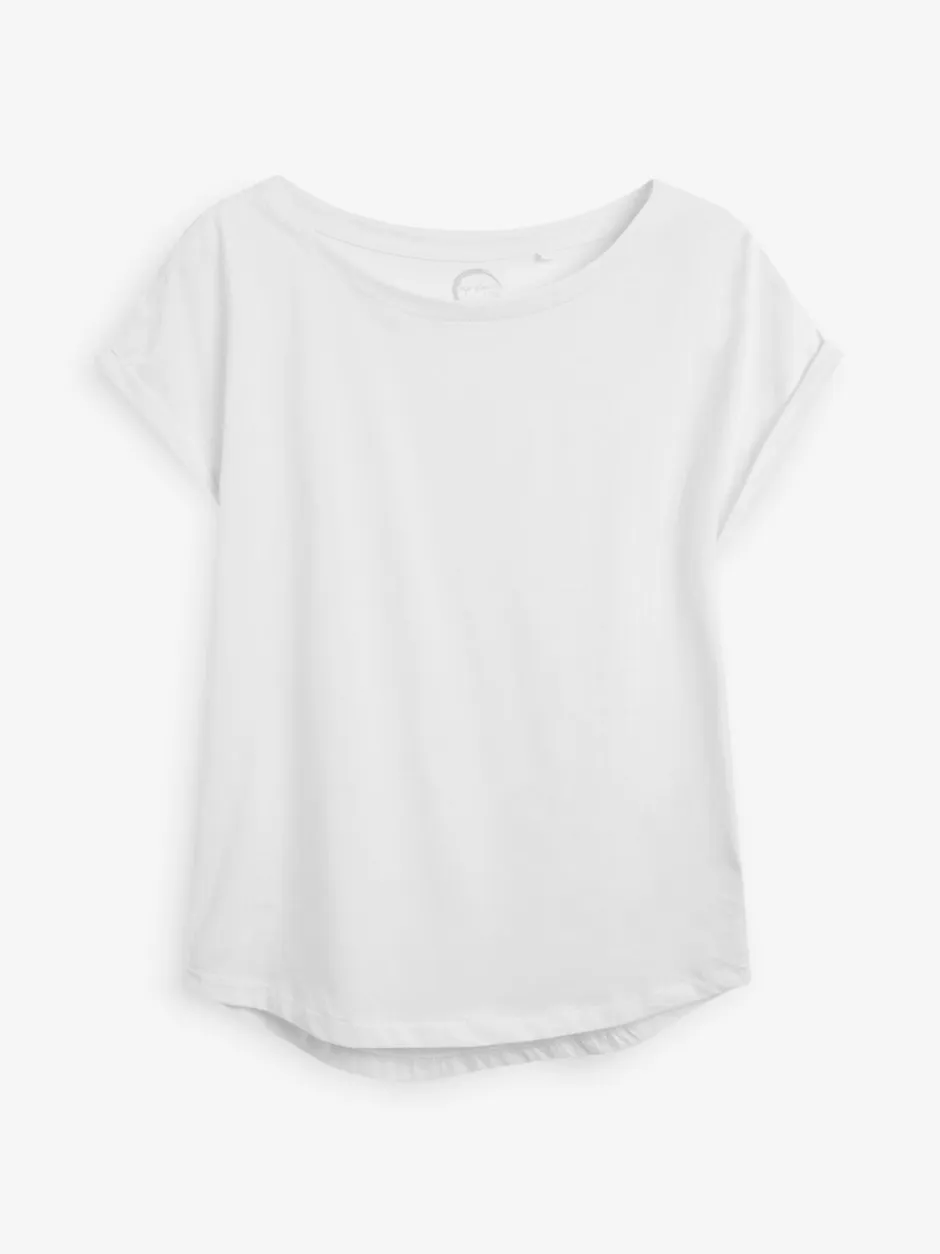 Tops En T-Shirts|Next - Set van 5 T-shirts met kapmouwtjes Grijs/wit/zwart/marineblauw/kakigroen