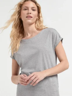 Tops En T-Shirts|Next - Set van 5 T-shirts met kapmouwtjes Grijs/wit/zwart/marineblauw/kakigroen