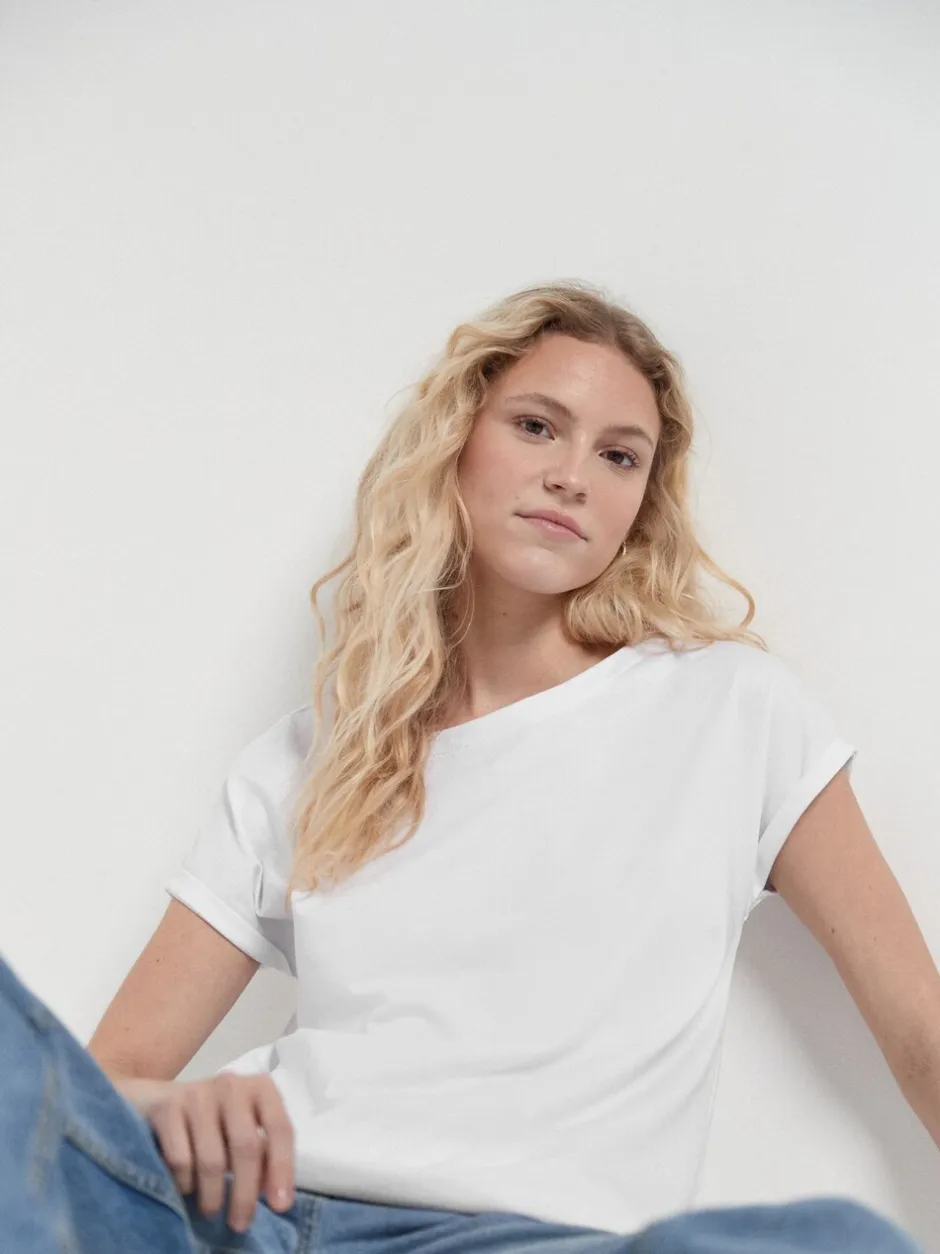 Tops En T-Shirts|Next - Set van 5 T-shirts met kapmouwtjes Grijs/wit/zwart/marineblauw/kakigroen