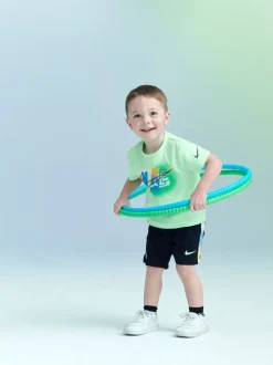 Sokken*Nike - Infant Swoosh set van 6 paar sokken Grijs/zwart