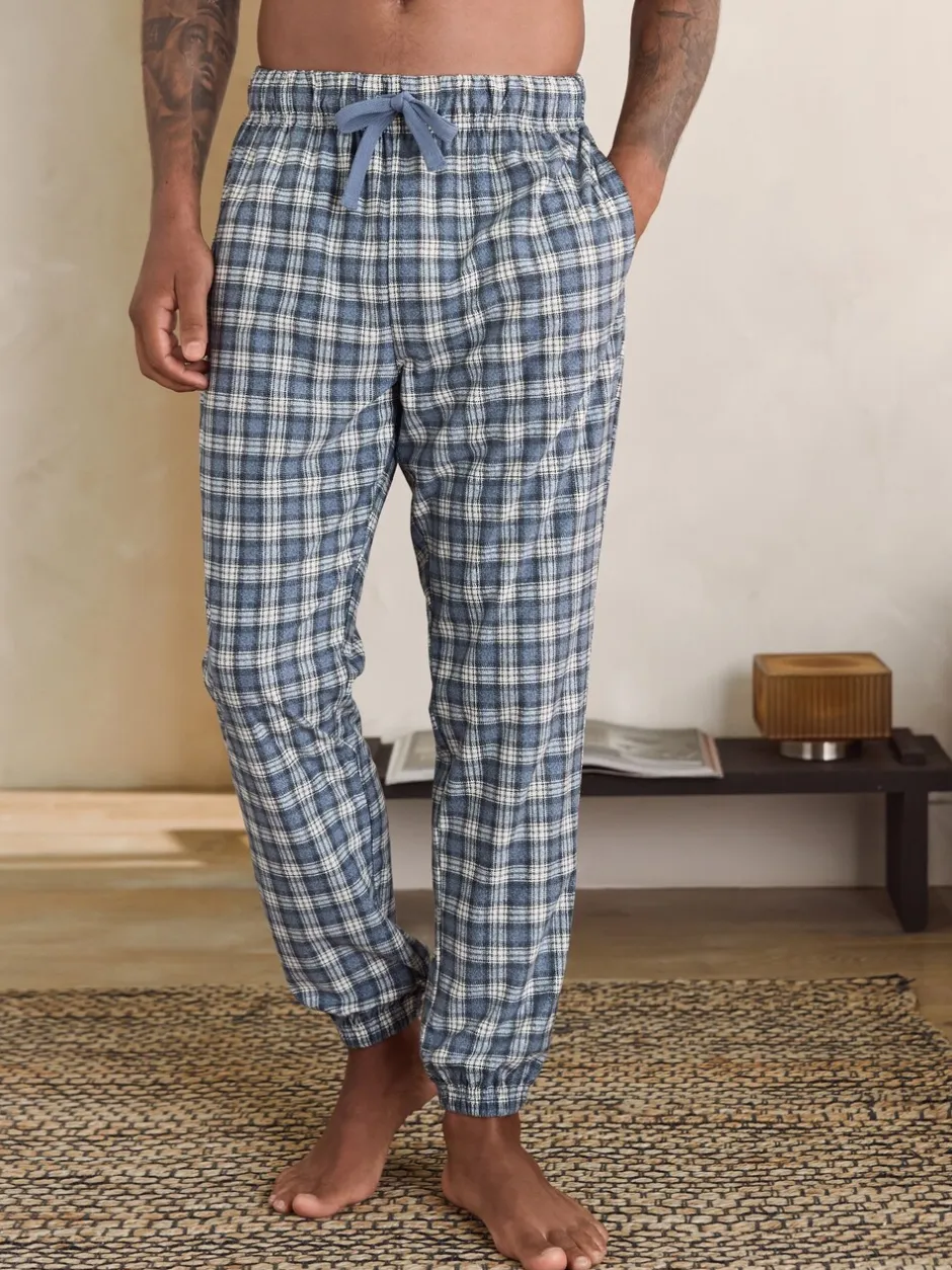 Loungewear|Pyjama's|Next - MotionFlex - Behaaglijke pyjamabroek met boorden Grijze Grindle-ruit