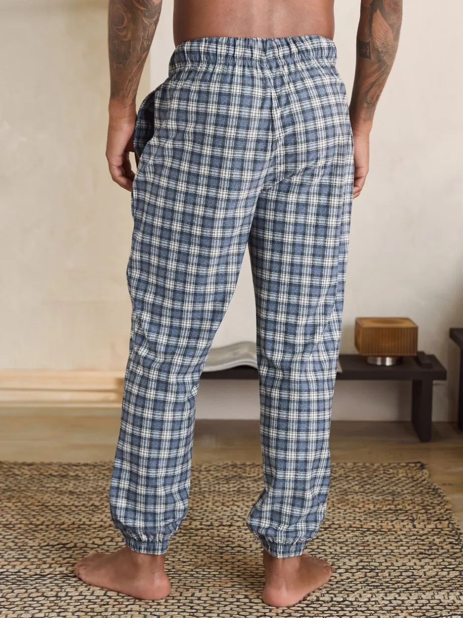 Loungewear|Pyjama's|Next - MotionFlex - Behaaglijke pyjamabroek met boorden Grijze Grindle-ruit