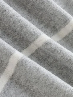 Pyjama's|Loungewear|Next - Behaaglijke pyjama met lange mouwen Grijze streep