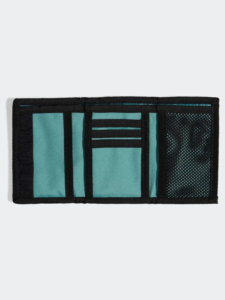 Portemonnees*adidas - portemonnee met lineair logo Groen