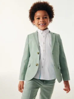 Kostuums En Herenvesten|Baker by Ted Baker Groen - kostuumjasje