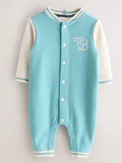 Rompertjes En Tuinbroeken|Baker by Ted Baker - Varsity Romper Groen