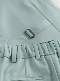 Kostuums En Herenvesten|Baker by Ted Baker - set van overhemd, gilet en short Groen