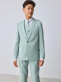 Kostuums En Herenvesten|Baker by Ted Baker Groen - kostuumjasje
