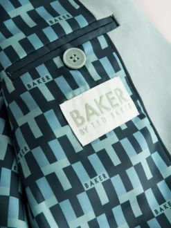 Kostuums En Herenvesten|Baker by Ted Baker Groen - kostuumjasje