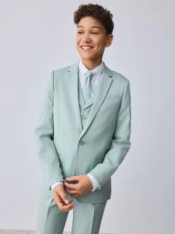 Kostuums En Herenvesten|Baker by Ted Baker Groen - kostuumjasje
