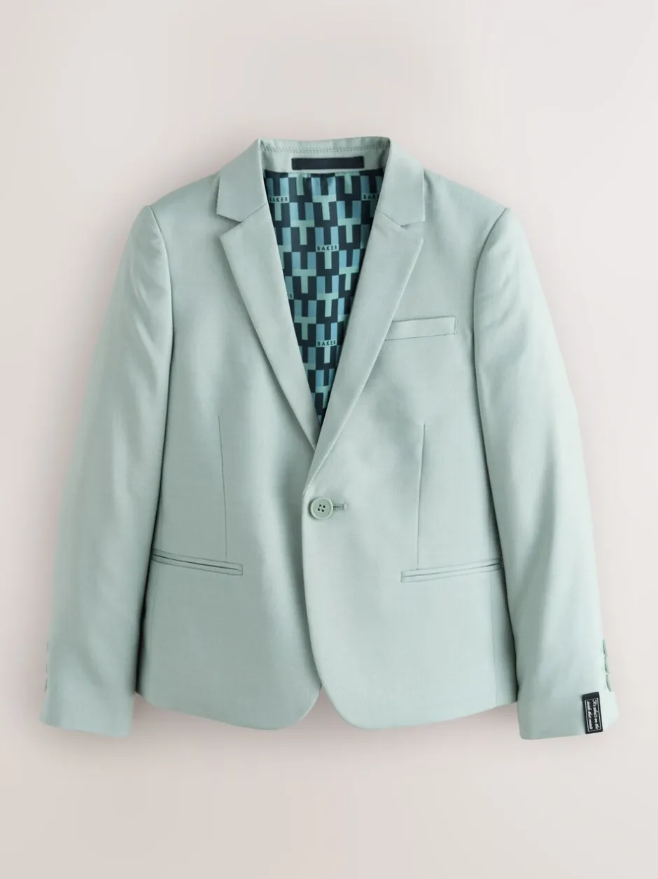 Kostuums En Herenvesten|Baker by Ted Baker Groen - kostuumjasje