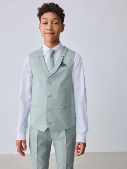 Kostuums En Herenvesten|Baker by Ted Baker - Waistcoat, Shirt And Tie Set Groen