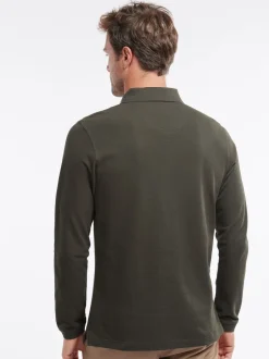 Poloshirts*Barbour - ® - Essential sport poloshirt met lange mouwen Groen