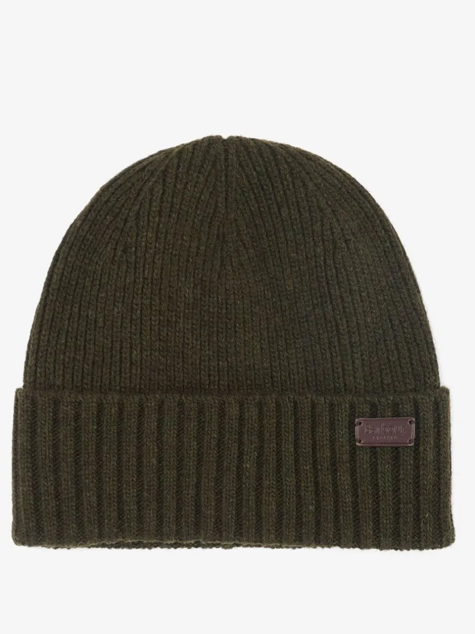 Mutsen, Sjaals En Handschoenen*Barbour Groen - ® Carlton Beanie Hat